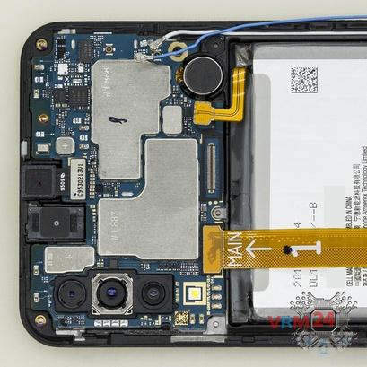 Cómo desmontar Samsung Galaxy A50 SM-A505, Paso 10/3