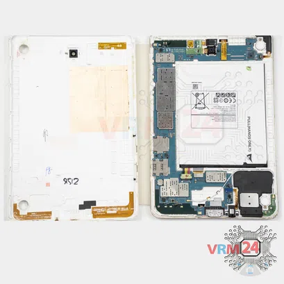 How to disassemble Samsung Galaxy Tab A 8.0'' SM-T355, Step 2/2