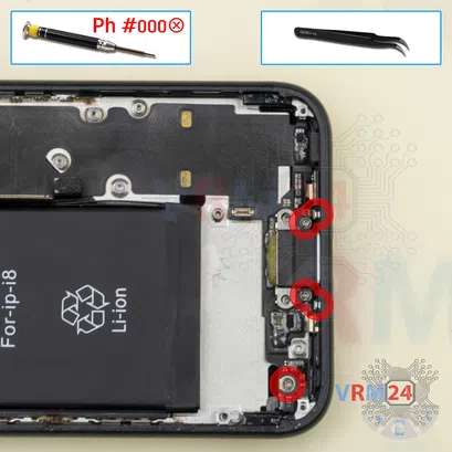 Como desmontar Apple iPhone SE (2nd generation) por si mesmo, Passo 23/1