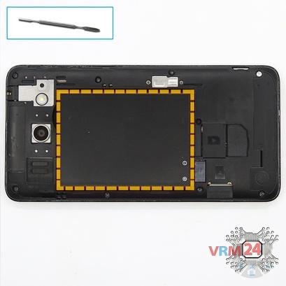 How to disassemble Huawei Ascend G510, Step 2/1