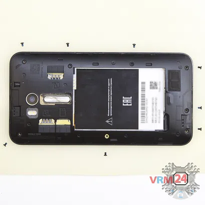 How to disassemble Asus ZenFone Go ZB551KL, Step 3/2