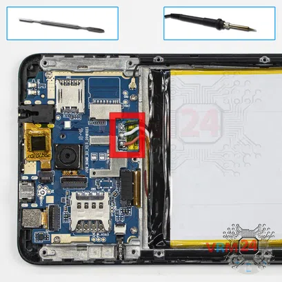 How to disassemble BQ-6010G Practic, Step 5/1