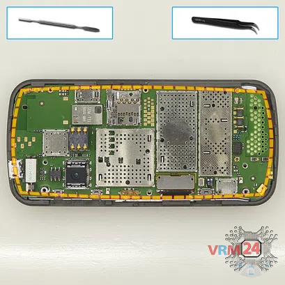 Как разобрать Nokia C6 RM-612, Шаг 7/1