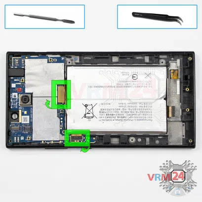 How to disassemble Sony Xperia L2, Step 13/1