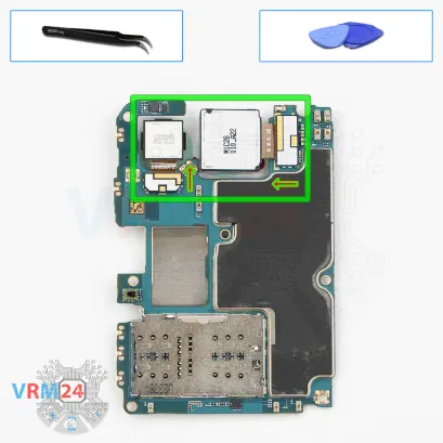 How to disassemble Samsung Galaxy A33 SM-A336, Step 17/1