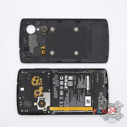 Cómo desmontar LG Nexus 5 D821, Paso 2/2