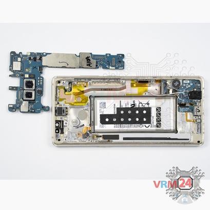 How to disassemble Samsung Galaxy Note 8 SM-N950, Step 10/2