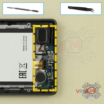 How to disassemble Micromax Canvas 5 Lite Q462, Step 6/1