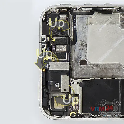 How to disassemble Apple iPhone 4, Step 10/2