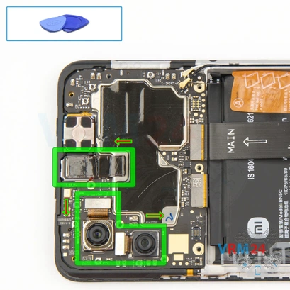 How to disassemble Xiaomi POCO M4 Pro 5G, Step 9/1