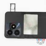 How to disassemble Realme C53, Step 2/2