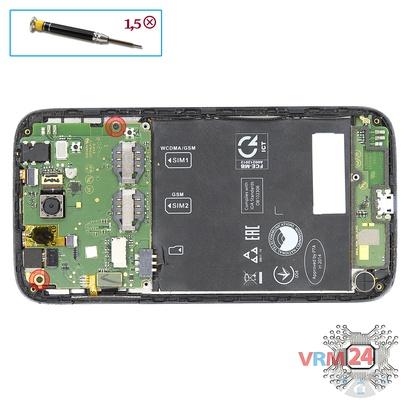 How to disassemble Lenovo A859, Step 7/1