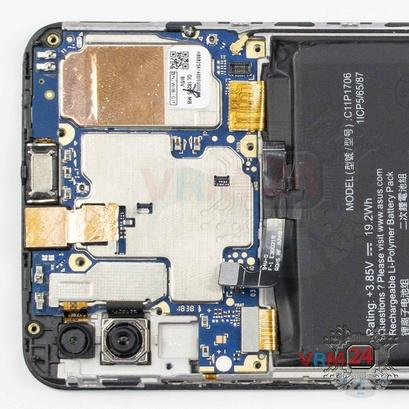 How to disassemble Asus ZenFone Max Pro (M2) ZB631KL, Step 9/2