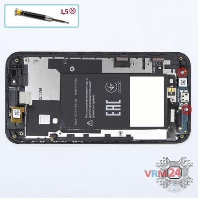 How to disassemble Asus ZenFone Go ZC451TG, Step 9/1