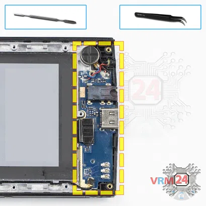 How to disassemble Doogee T3, Step 9/1