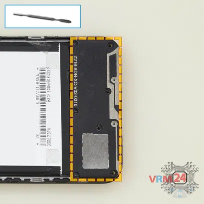 How to disassemble Meizu M8c M810H, Step 7/1