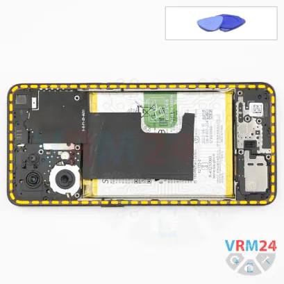 How to disassemble Oppo Reno7 4G, Step 7/1