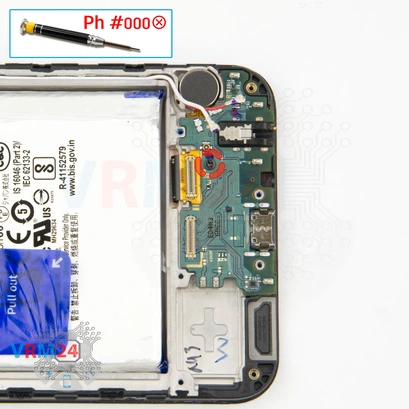 How to disassemble Samsung Galaxy A24 SM-A245, Step 10/1