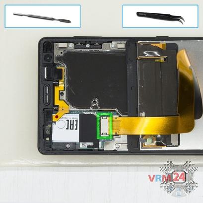 How to disassemble Sony Xperia XZ2, Step 4/1