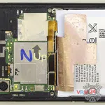 How to disassemble Sony Xperia M4 Aqua, Step 3/2