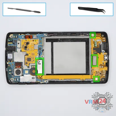Cómo desmontar LG Nexus 5 D821, Paso 6/1