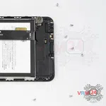 How to disassemble Meizu M8 M813H, Step 6/2