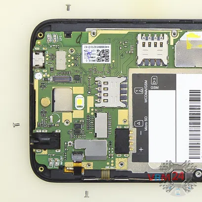 How to disassemble Huawei Ascend Y625, Step 7/2