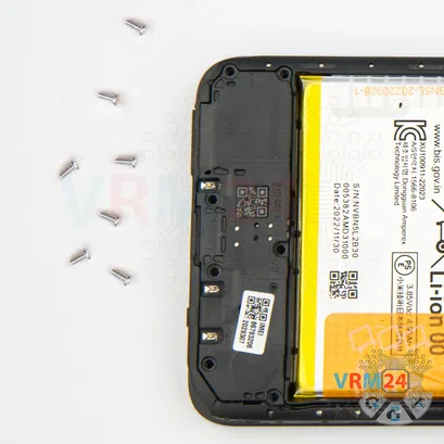 How to disassemble Xiaomi Redmi 12C, Step 8/2