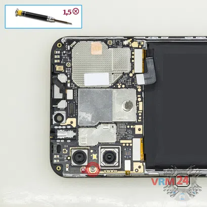 How to disassemble Xiaomi Mi A2 Lite, Step 10/1