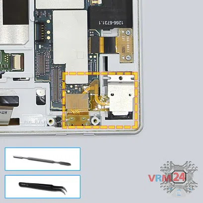 Cómo desmontar Sony Xperia Tablet Z, Paso 13/1