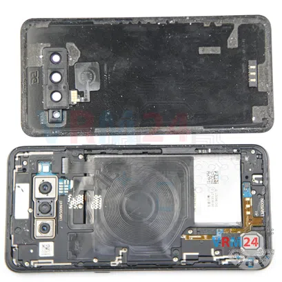 How to disassemble LG V50 ThinQ, Step 3/2