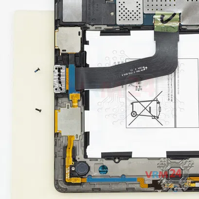 Cómo desmontar Samsung Galaxy Tab S 10.5'' SM-T805, Paso 3/2