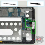 Cómo desmontar Samsung Galaxy Tab Pro 8.4'' SM-T325, Paso 11/1