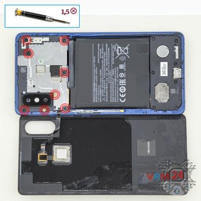How to disassemble Xiaomi Mi 8 SE, Step 3/1