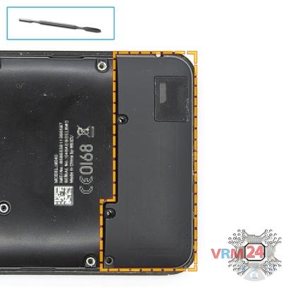 How to disassemble Meizu MX2 M040, Step 4/1