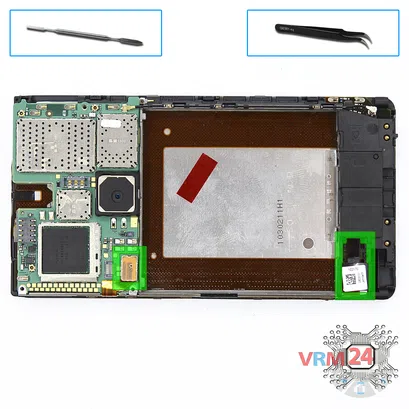 How to disassemble Nokia Lumia 920 RM-820, Step 9/1