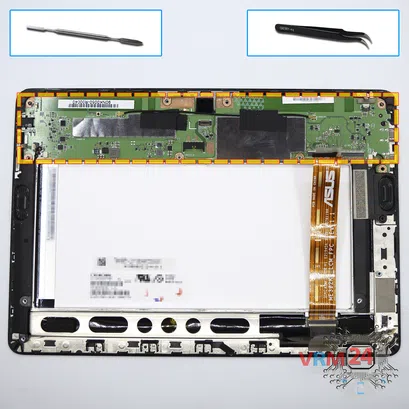 How to disassemble Asus MeMO Pad 10 Smart ME301 (K001), Step 8/2