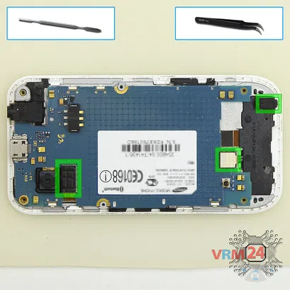 How to disassemble Samsung Wave 525 GT-S5250, Step 6/1