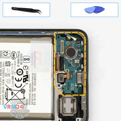 How to disassemble Samsung Galaxy A33 SM-A336, Step 12/1