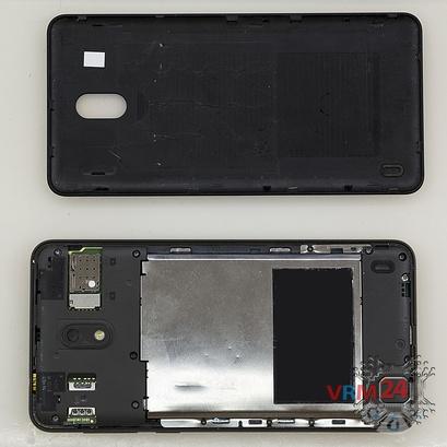 How to disassemble Nokia 2 TA-1029, Step 1/2