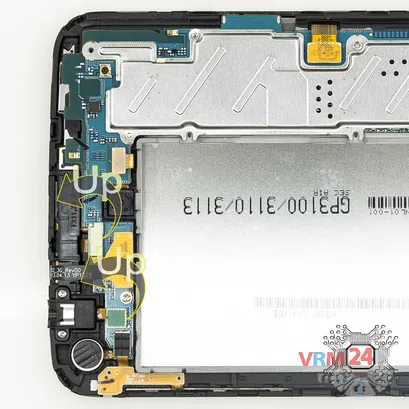 How to disassemble Samsung Galaxy Tab 3 7.0'' SM-T211, Step 4/3