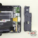 How to disassemble Sony Xperia XA, Step 6/2