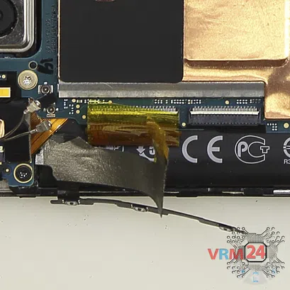 How to disassemble HTC One M9, Step 8/4