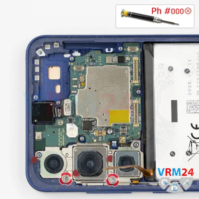 How to disassemble Samsung Galaxy S25 SM-S931, Step 15/1