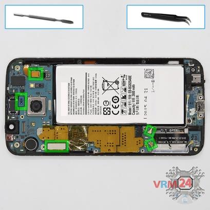 How to disassemble Samsung Galaxy S6 Edge SM-G925, Step 6/1