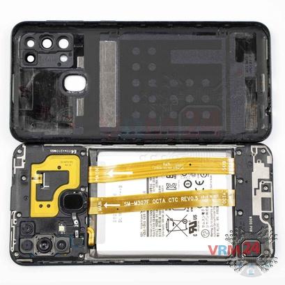 How to disassemble Samsung Galaxy M31 SM-M315, Step 3/2