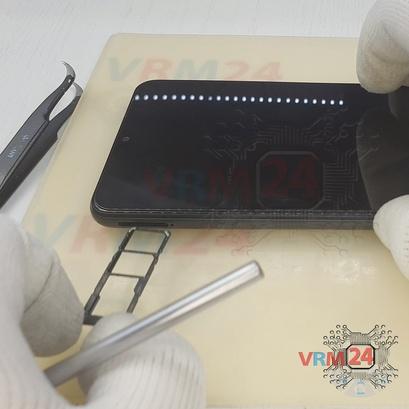 How to disassemble Samsung Galaxy A12 SM-A125, Step 2/3