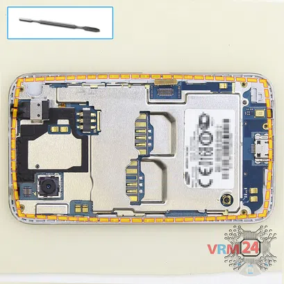 How to disassemble Samsung Star 3 Duos GT-S5222, Step 7/1
