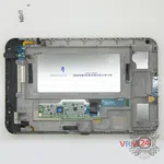 Как разобрать Samsung Galaxy Tab GT-P1000, Шаг 9/2