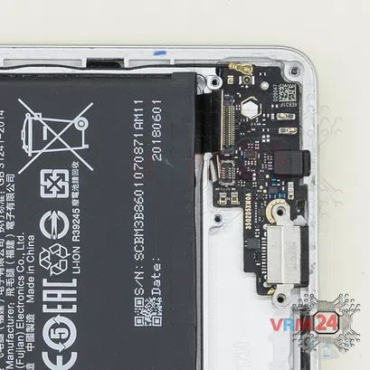 How to disassemble Xiaomi Mi Mix 2S, Step 10/2